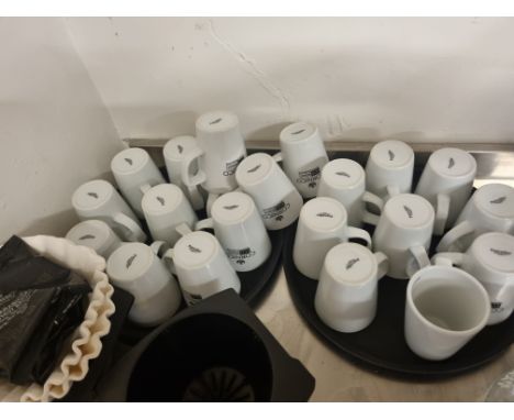 A Quantity Of Cups And Saucers As found 