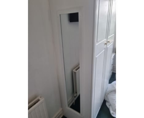 { Option of lots:  429 } White Dress Mirror W 330mm L 1500mm (13)