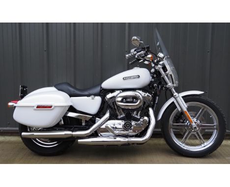 Harley Davidson XL 1200 motorcycle. 2008. 1199cc Frame No. 5HD1CX3118K430135 Engine No. CX38430135 Engine runs. Canadian impo