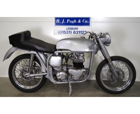 Norton race bike project.Engine No. 99C2021. With Norton engine and frame. Has been painted and assembled but needs commissio