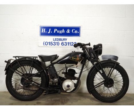 Excelsior Model 3 motorcycle. 1930. 196ccFrame No. 01652Engine No. XZ 2370Engine turns over. Comes with dating certificate fr