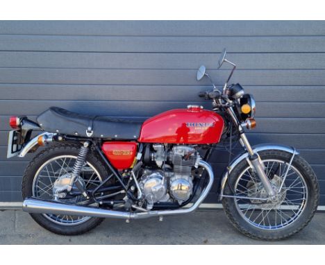 Honda CB400 Four motorcycle. 1975. 408cc.Frame No. CB400F-1067366Engine No. CB400FE-1079680 (Doesn't match V5)Runs and rides.