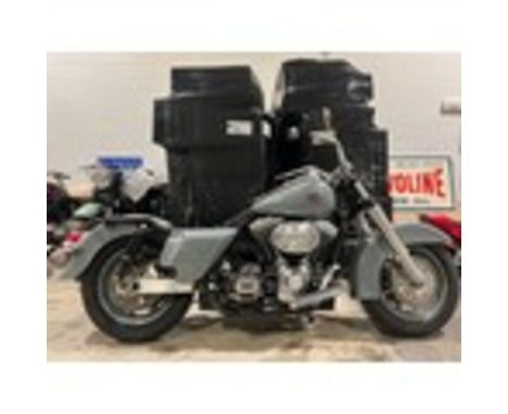 Harley Davidson Road King motorcycle project. Engine No. GJUY314336Gearbox No. 00308132For spares or repair, 90% complete. Ca