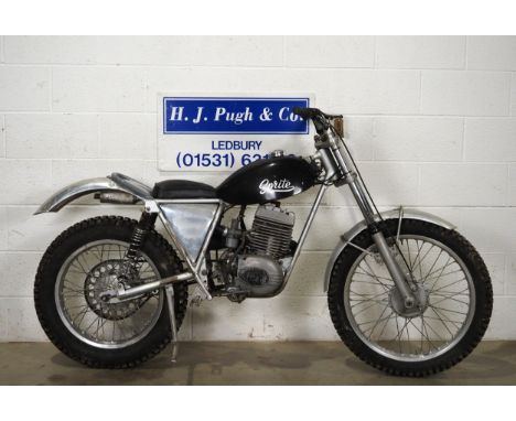 Sprite Special trials motorcycle. 1965. 250cc. Runs and rides, last ridden in January, 37A Villers engine, alloy wheels