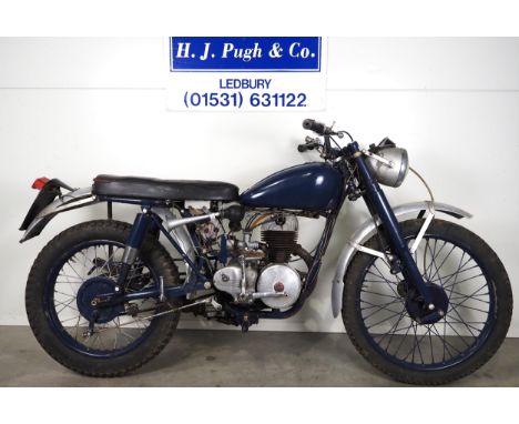 James Commando trials bike. 1961. 197ccFrame No. 002385Engine No. 30262Runs and rides. 1 Former keeper. Fitted with Villiers 