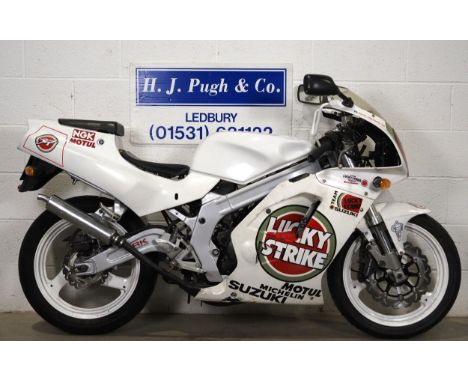 Suzuki RG 125 motorcycle. 1994. 124cc. Runs and rides. Last regularly ridden in 2022 so may require some recommissioning. Com