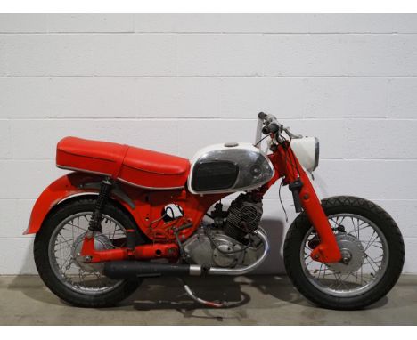 Honda motorcycle project. Engine No. C95E-3007732Engine turns over with compression. No docs.