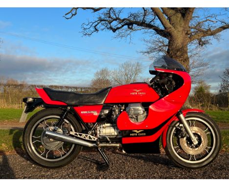 Moto Guzzi 850 Le Mans 3 motorcycle. 1984. 849ccFrame No. VF 16480Engine No. T71274Last running in April 2023. This bike has 