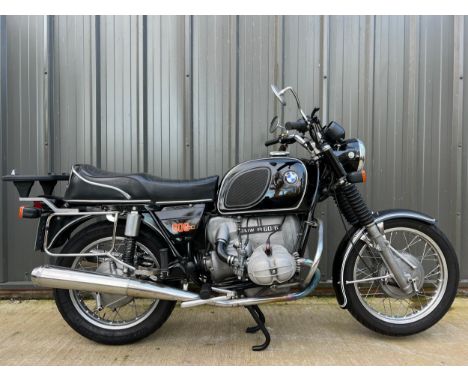 BMW R60/6 motorcycle. 1976. 599ccFrame No. 2961212Engine No. 2961212Property of a deceased estate, running 18 months ago so w