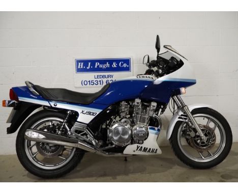 Yamaha XJ900F. 1993. 891ccFrame No. 4BB009749Engine No. 4BB009749Runs and rides but last ridden on the road in 2017 so will n