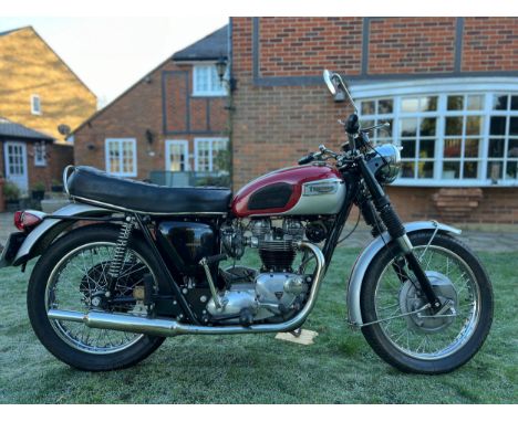 Triumph TR6 Trophy motorcycle. 1969. 650cc. Frame No. HC23945 Engine No. HC23945 Runs and rides. Has been ridden regularly by