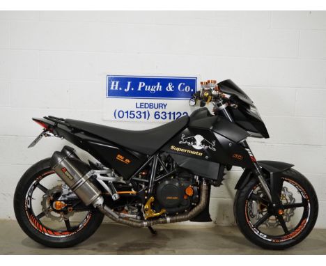KTM 690SM Supermoto motorcycle. 2007. 654ccRuns and rides. Comes with owners manuals, service manual and invoices for work ca