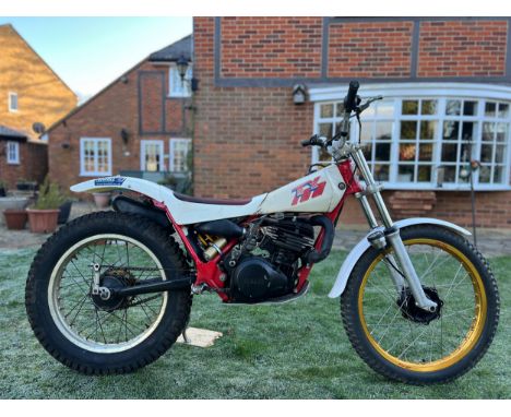 Yamaha TY250 trials bike. Frame No. 59N-002284 Engine No. 59N-002284 UK supplied bike. Runs and rides. Low mileage bike which