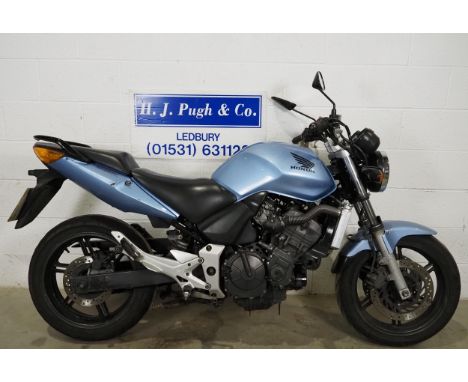 Honda CB600F motorcycle. 2004. 599cc. Last ran December 2023 but needs attention due to leaking carbs. Engine is free. HPI cl