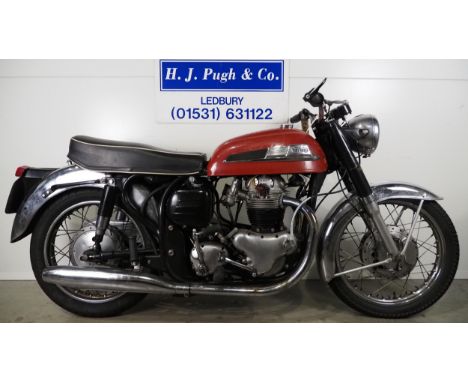 Norton Atlas motorcycle. 1965. 745cc. Frame No. 20113132 as stated on V5. Engine No. 113132Engine turns over with compression