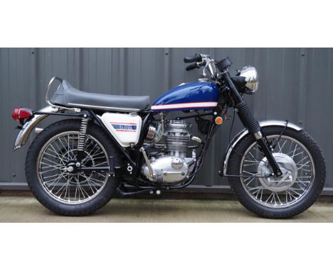 BSA Starfire 250 motorcycle. 1970. Engine No. ND02565B25S Frame No. ND02565B25S Fitted with B25 engine that turns over. It wa