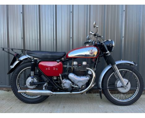 Matchless G12 CSR motorcycle. 1961. 650ccFrame No. A79564Engine No. X6235Last running in December 2023 so will need light rec