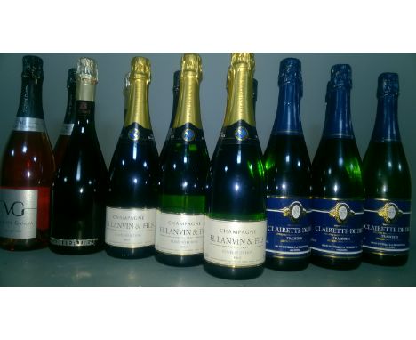 *15 x bottles Champagne &amp; Sparkling Wine.