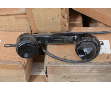 50 vintage telephone handsets by SPT (Sound Powered Telephone Co)