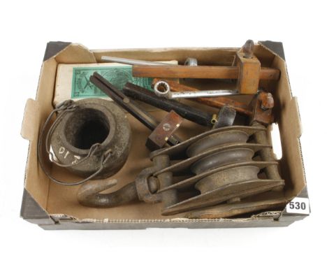 A glue pot and other tools G 