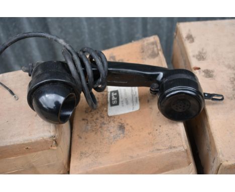 50 vintage telephone handsets by SPT (Sound Powered Telephone Co)