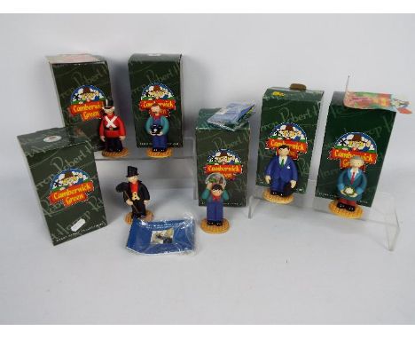 Robert Harrop - The Camberwick Green Collection - six figures comprising Roger Varley (chimney sweep), the Soldier, Mr Wantag