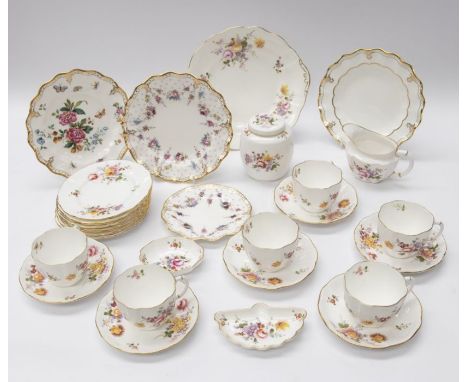 Collection of Royal Crown Derby Posie pattern tea service, and another&nbsp;