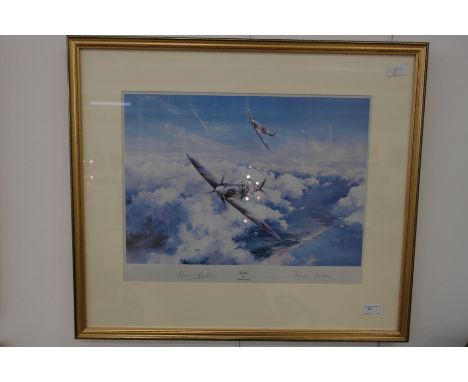 A Robert Taylor First Edition print of a Spitfire