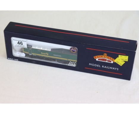 Boxed Bachmann OO gauge 32752 DCC Ready Class 57/0 Diesel 57602 First Great Western Restormel Castle Blue Riband engine