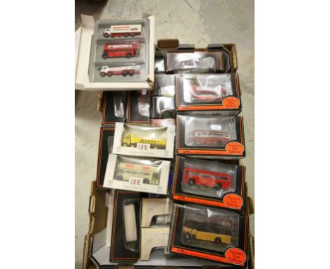 Seventeen Boxed 1:76 EFE Exclusive First Edition Buses and Lorries 18402, 28805, 28811, 15707DL, 22203, 24001, 15630, 17301, 