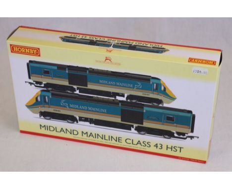 Boxed Hornby OO gauge R3270 Midland Mainline 125 Power Car 43043 Unmotored Power Car 430449 DCC Ready appearing unused