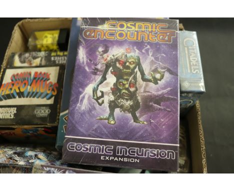 Mixed Lot of Card Games, Playing Cards, Trading Cards and Other Small Games including Zombies 9, Talisman, Cosmic Encounters,