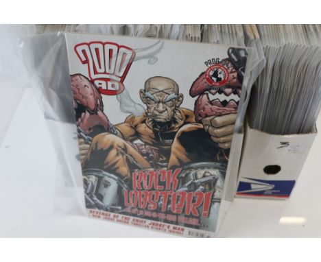 A collection of approximately 114 2000AD comic books to include: John Wagner, Kev Walker, Ben Willsher, Marshall and Cam Kenn