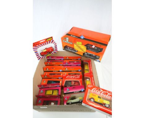 15 Boxed Solido diecast models to include L'Age D'or Special Edition 3 set, Coca Cola x 4