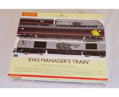 Boxed Hornby OO gauge R2890 DCC Ready EWS Managers Train Pack