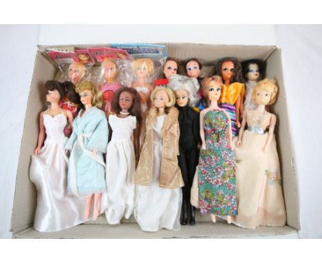 Collection of circa 1960s and 1970s vintage fashion dolls, three in original unopened packaging (Esco Princess and Rosena) ap