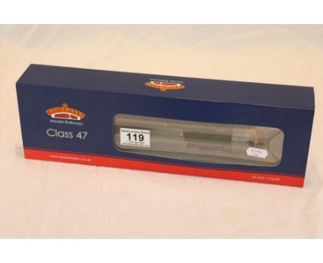 Boxed Bachmann OO gauge 31650V Class 47 Diesel 47079 GJ Churchward GWR Green 21 DCC Ready engine produced exclusively for Ker