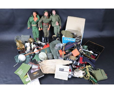 Collection of original Palitoy Action Man  to include weapons, outfits and accessories plus an original Action Man figure and