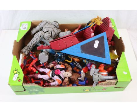 Mattel He Man Masters of the Universe - 11 Original figures with a few accessories plus 5 other vintage figures of the 1980s