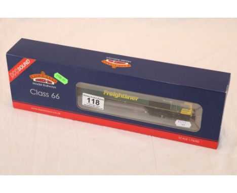 Boxed Bachmann OO gauge 32728DS DCC Sound Class 66 Diesel 66546 Freightliner (excellent)