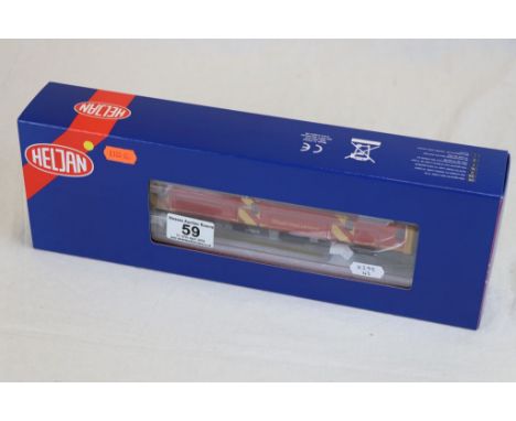 Boxed Heljan OO gauge 21 DCC 89411 Class 128 55995 Royal Mail red DC engine 