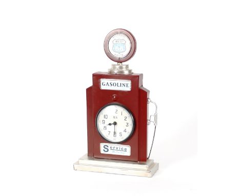 A "Route 66" novelty clock
