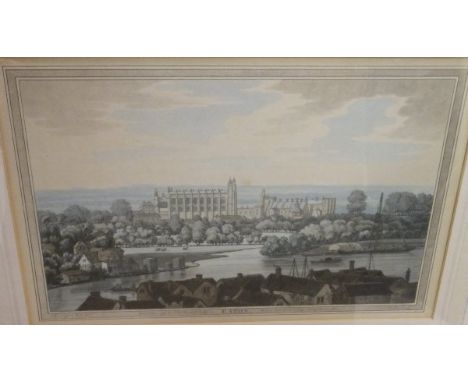 AFTER PERCIVAL SKELTON "The Windsor locks", colour lithograph, together with various other prints