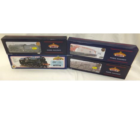 A collection of four Bachmann Branch Line Model Railways 00 gauge locomotives including a Class 57/3 Diesel 57307 "Lady Penel