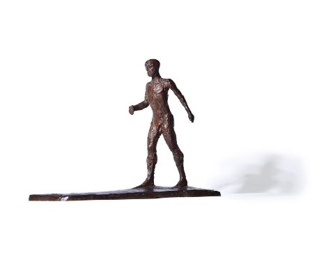 λ Dame Elisabeth Frink (British 1930-1993)PilgrimBronze with a brown patina Signed and numbered 7/8 (on the base)23 x 33cm (9