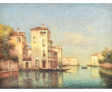 λ Noel Bouvard (French 1912-1975)Morning Light, VeniceOil on canvasSigned (lower right)50 x 65cm (19½ x 25½ in.)Provenance:E.