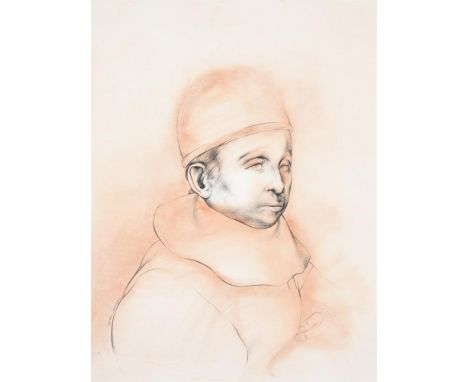 Rafael Coronel (Mexican 1931-2019)UntitledCharcoal and red chalkSigned (lower left)48.5 x 44.5cm (19 x 17½ in.)Condition Repo