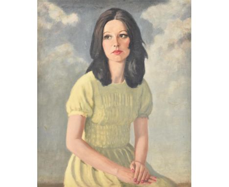 λ Tom Malone (British 1913-1986)Seated Model Oil on board80 x 67cm (31¼ x 26¼ in.)Provenance:Estate of the artistThence by de