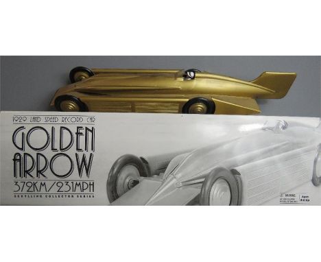 Golden Arrow, 1929 Land Speed Record Car, Schylling Collection Series, boxed.