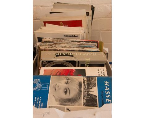 A large quantity of vintage camera magazines including over 30 Hasselblad magazines of the seventies and sixties etc plus a l